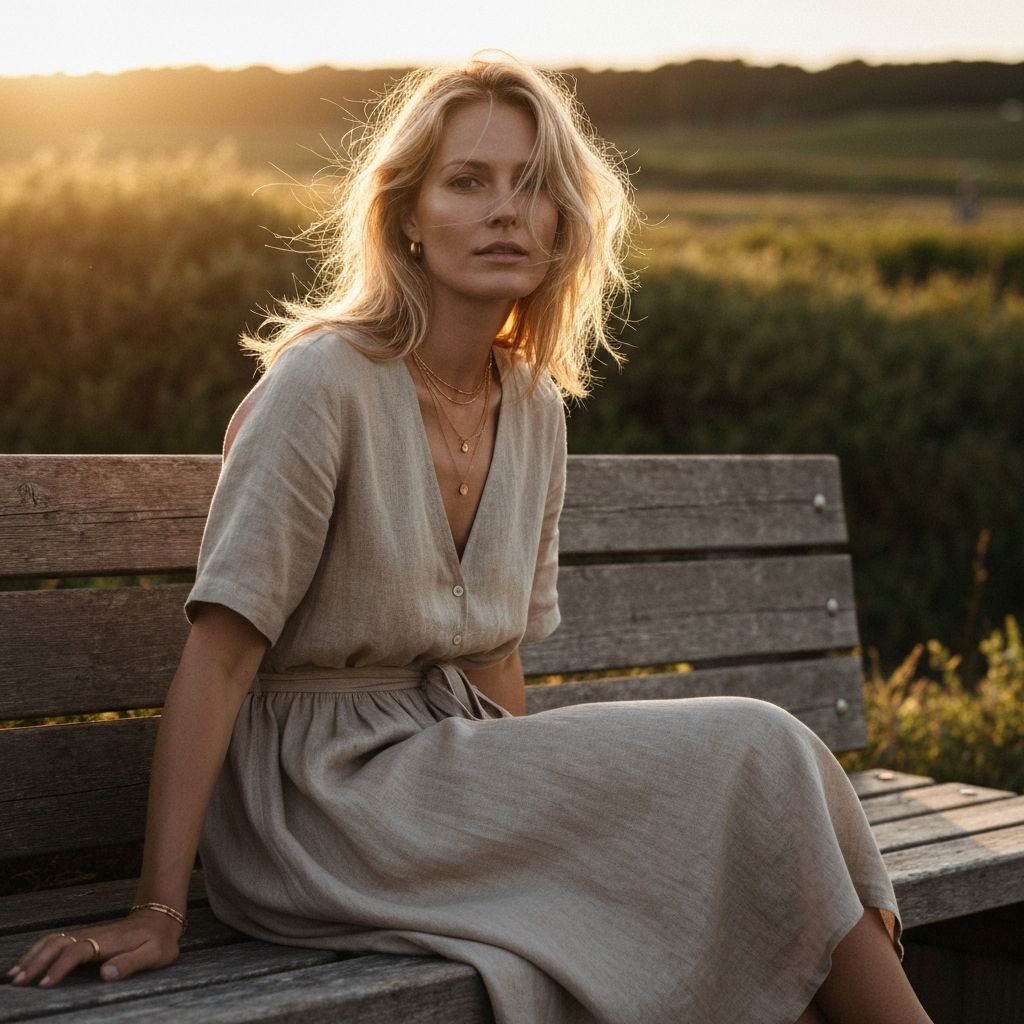 Golden hour portrait