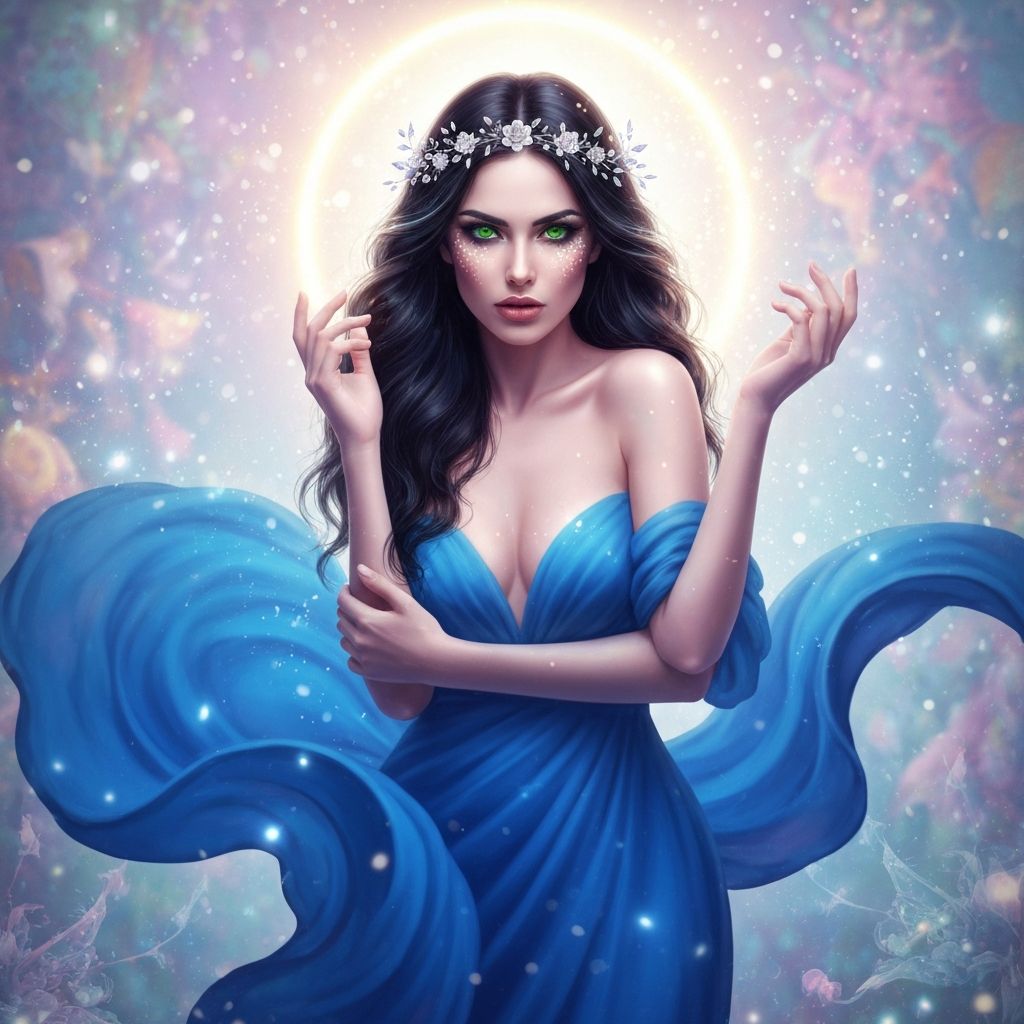 Ethereal fantasy portrait