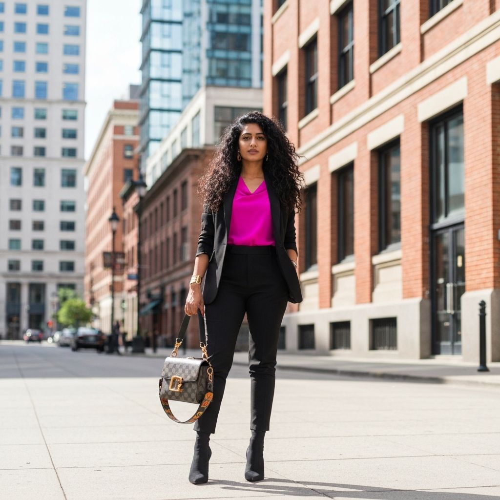Urban street style portrait
