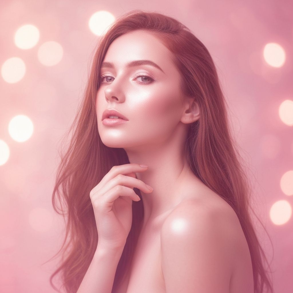 Dreamy ethereal portrait